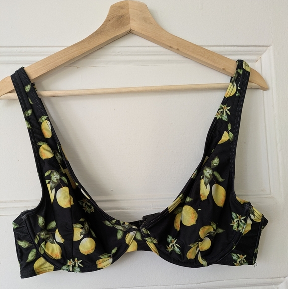 Freya Other - Peek & Beau Lemon Print Bikini Top